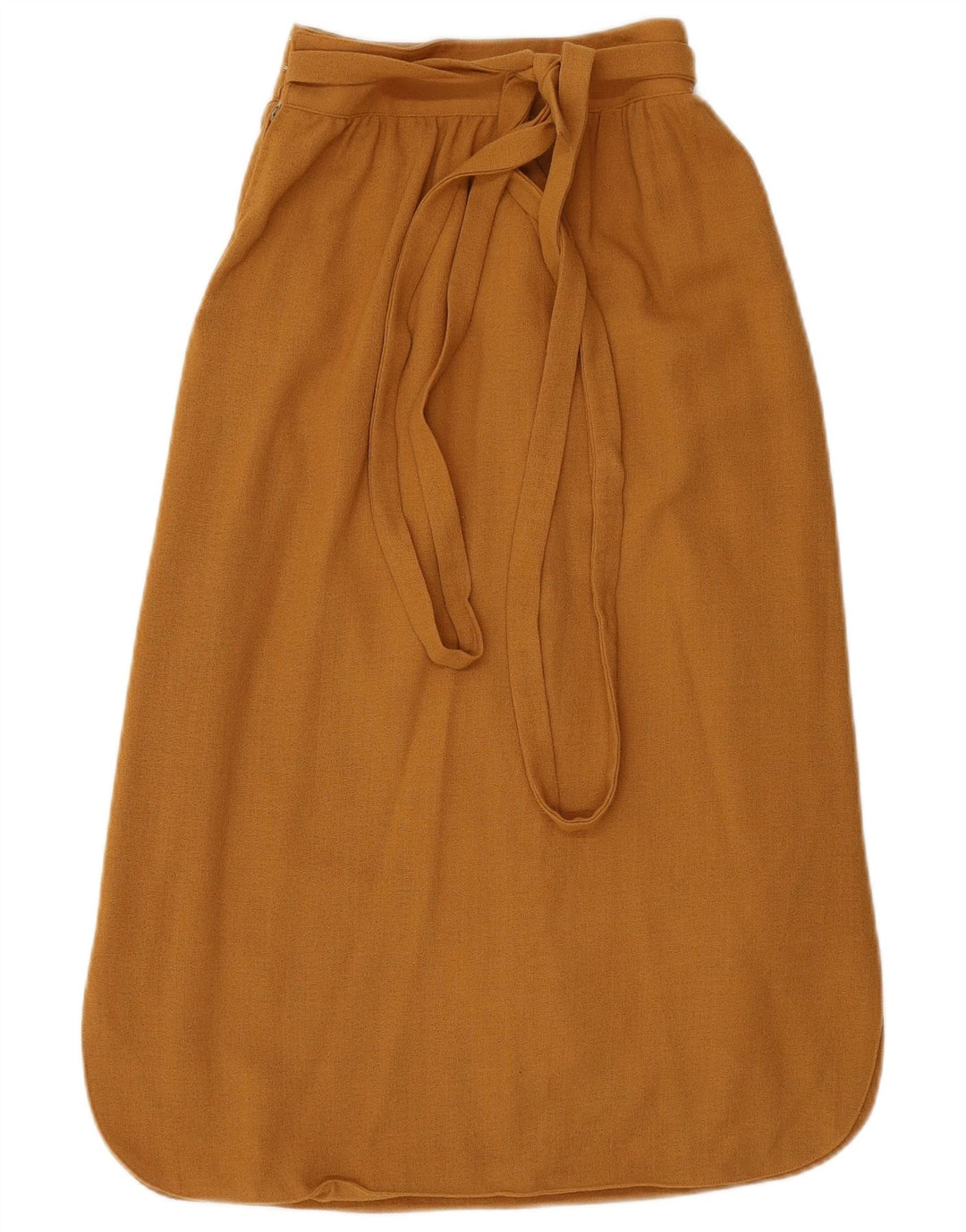 LAMBERS Womens Midi Skirt IT 42 Medium W28  Brown