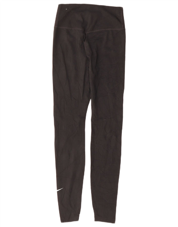 Nike Womens Leggings UK 6 XS Black Polyester