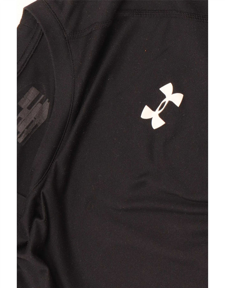 Under Armour Mens T-Shirt Top Medium Black