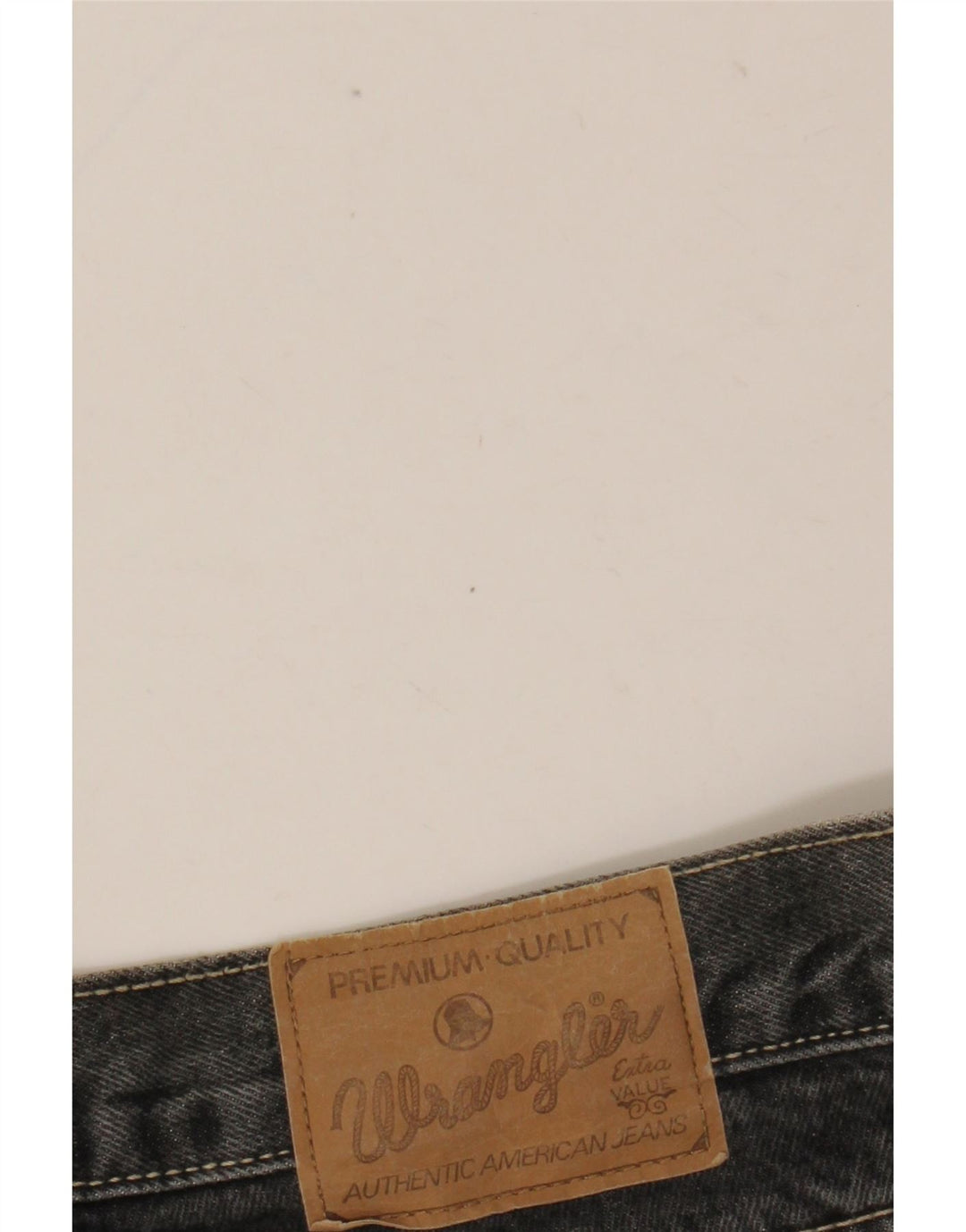 WRANGLER Mens Denim Shorts W34 Large Grey