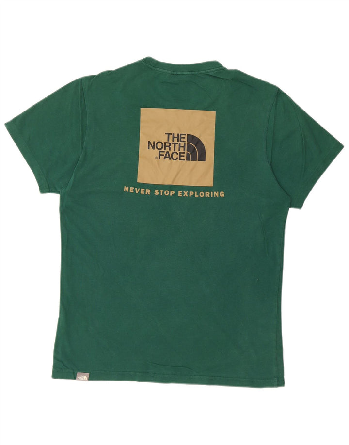 THE NORTH FACE Mens Graphic T-Shirt Top Small Green