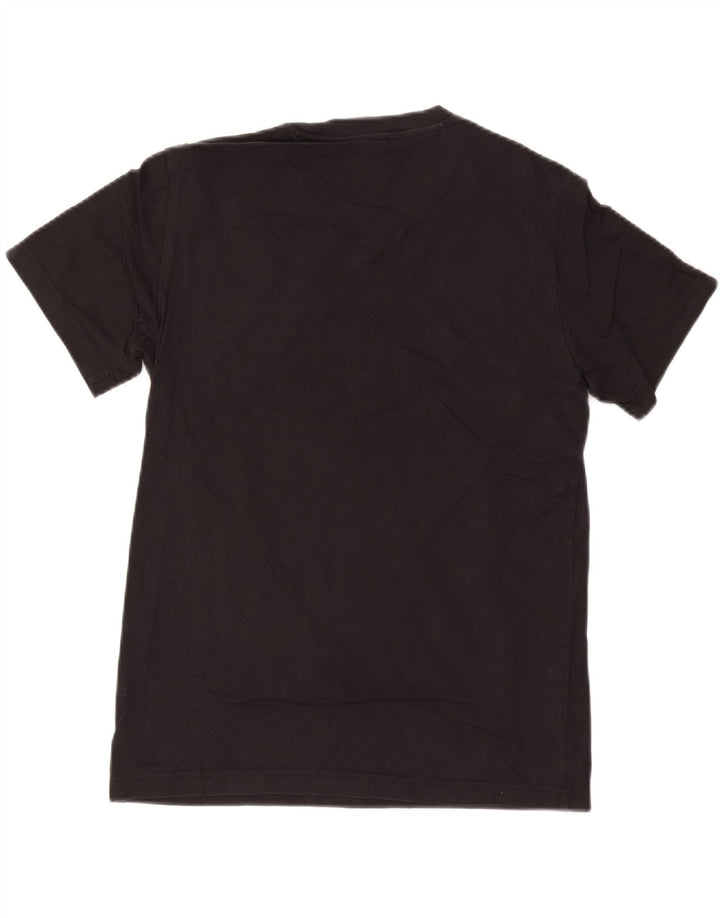 Champion Mens T-Shirt Top Medium Black