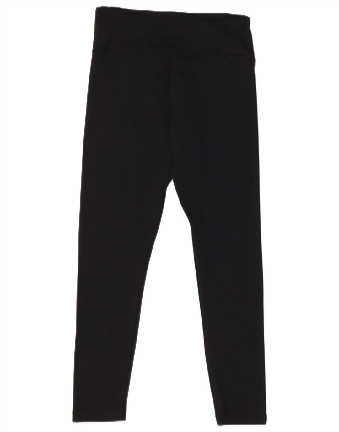 Nike Womens Leggings UK 12 Medium Black Polyester