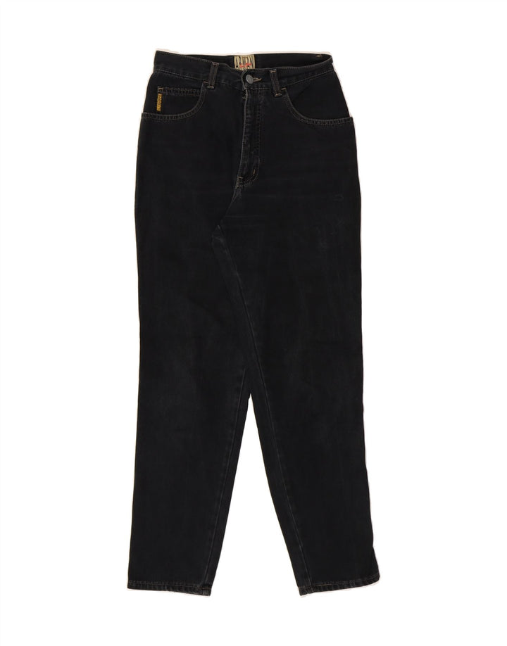 ARMANI Mens Tapered Jeans W26 L29 Black Vintage Armani and Second-Hand Armani from Messina Hembry 
