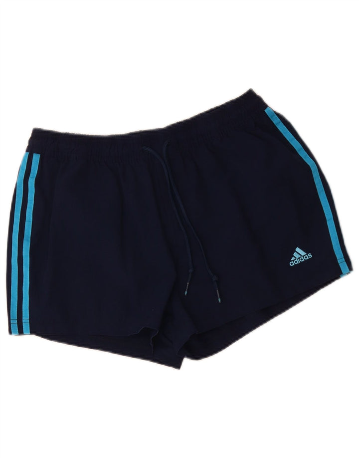 ADIDAS Mens Sport Shorts Medium Navy Blue Polyester