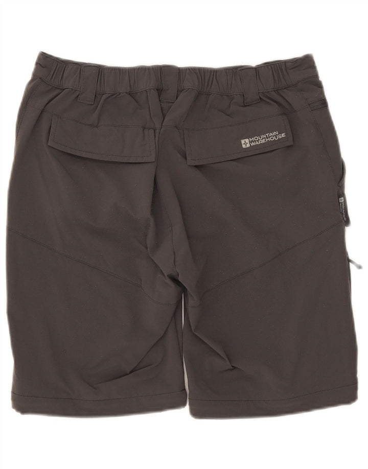Mountain Warehouse Womens Cargo Shorts UK 12 Medium W29  Grey