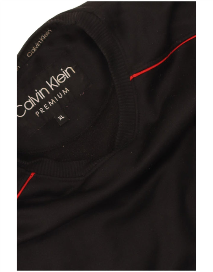 Calvin Klein Womens Sweatshirt Jumper XL Black