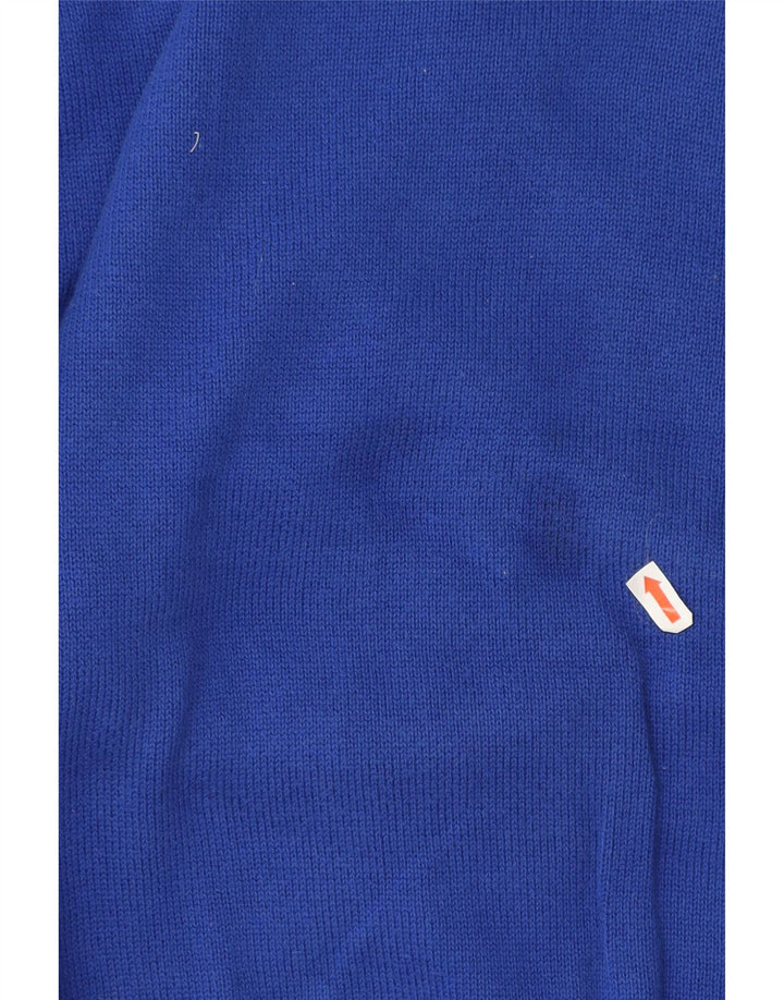 Marks & Spencer Mens Blue Harbour Crew Neck Jumper Sweater Medium Blue