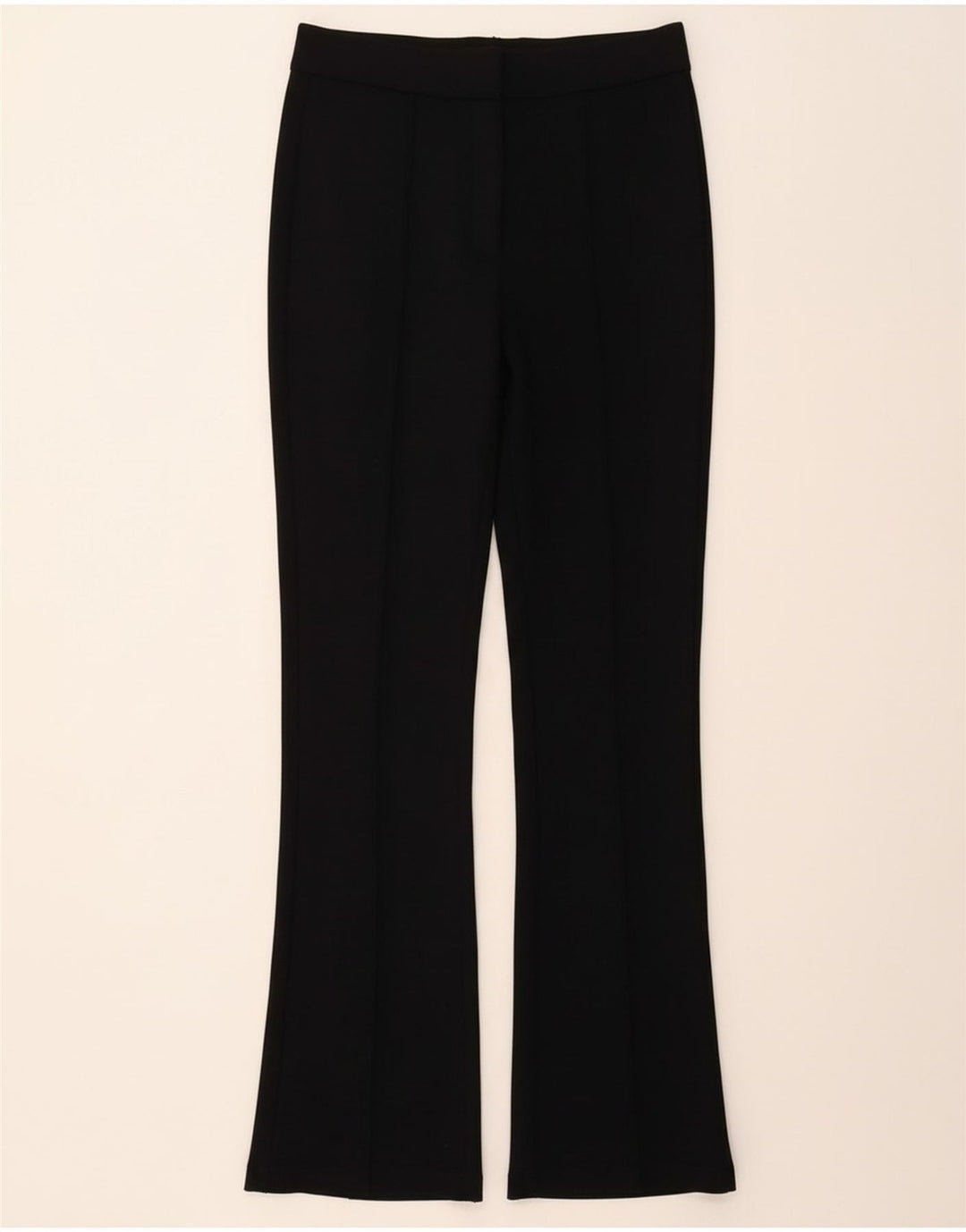 ZARA Womens Bootcut Casual Trousers Small W26 L28 Black Vintage Zara and Second-Hand Zara from Messina Hembry 