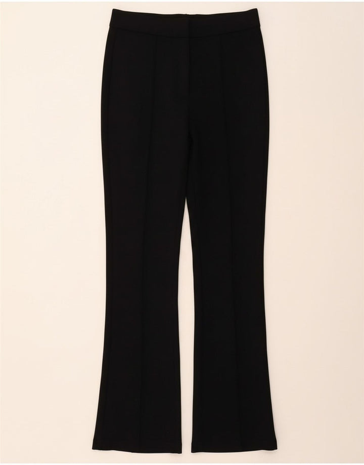 ZARA Womens Bootcut Casual Trousers Small W26 L28 Black Vintage Zara and Second-Hand Zara from Messina Hembry 