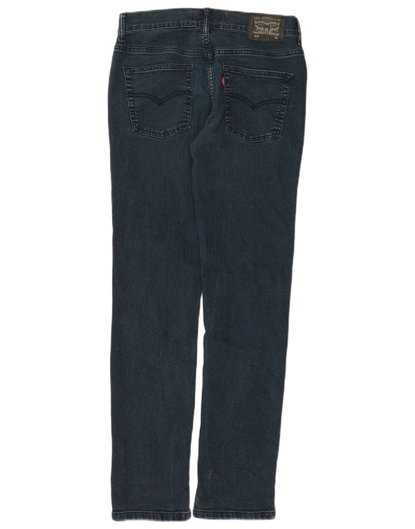 Levi's Boys 512 Slim Tapered Jeans 15-16 Years W30 L31 Navy Blue Cotton