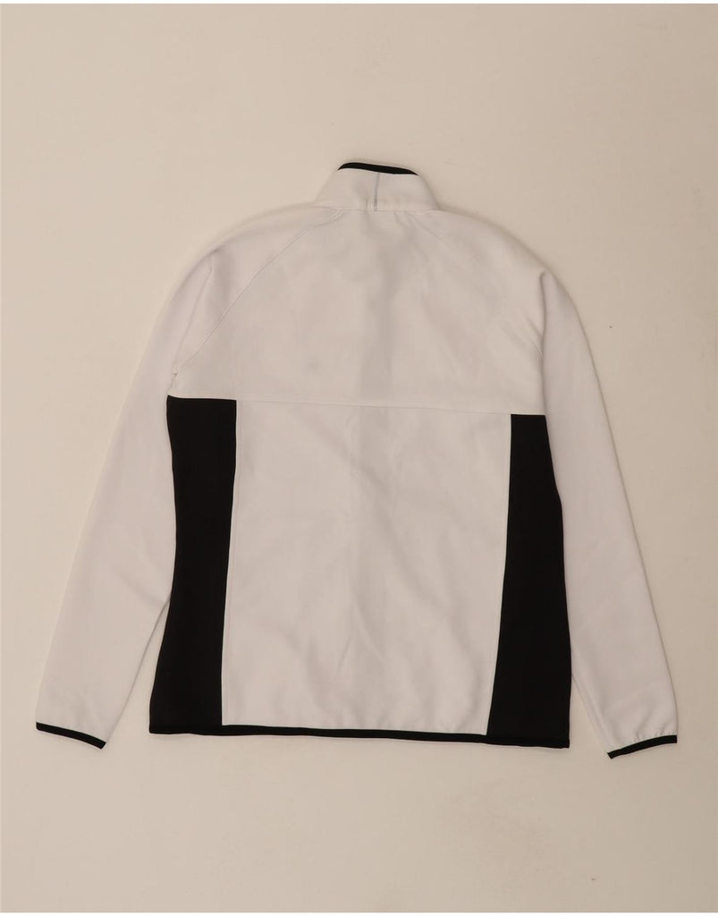 CALVIN KLEIN Womens Golf Tracksuit Top Jacket UK 14 Large  White Vintage Calvin Klein and Second-Hand Calvin Klein from Messina Hembry 