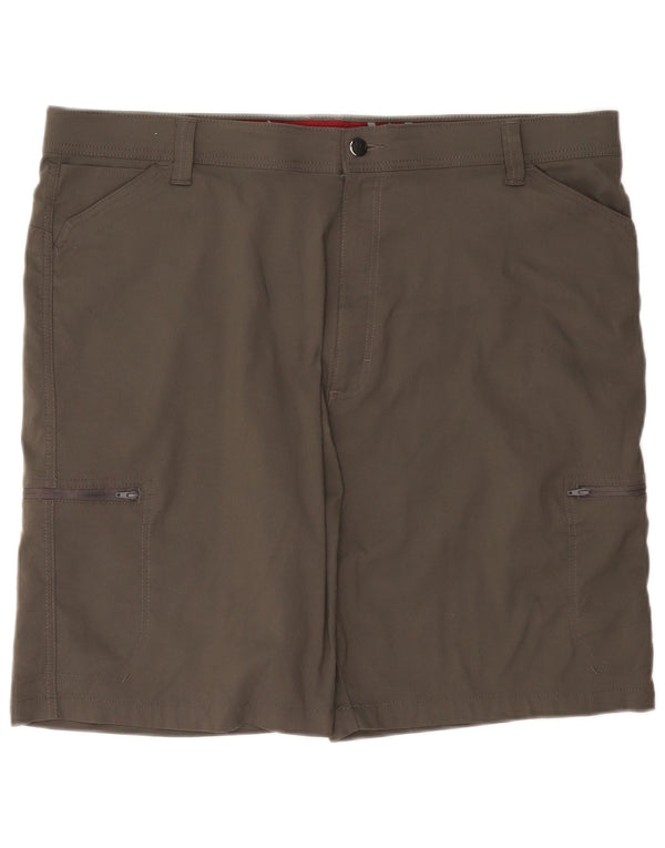 WRANGLER Mens Cargo Shorts W42 2XL  Khaki Nylon