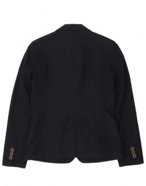 Armani Junior Boys 2 Button Blazer Jacket 11-12 Years Navy Blue Cotton