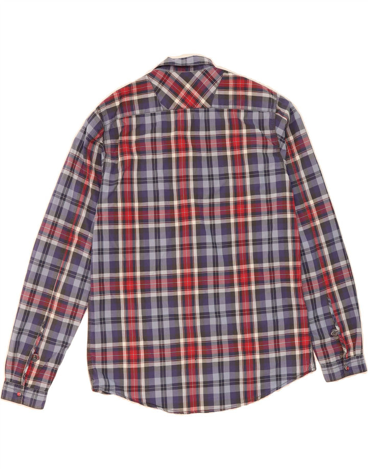 BEN SHERMAN Mens Shirt Large Multicoloured Check Cotton Vintage Ben Sherman and Second-Hand Ben Sherman from Messina Hembry 