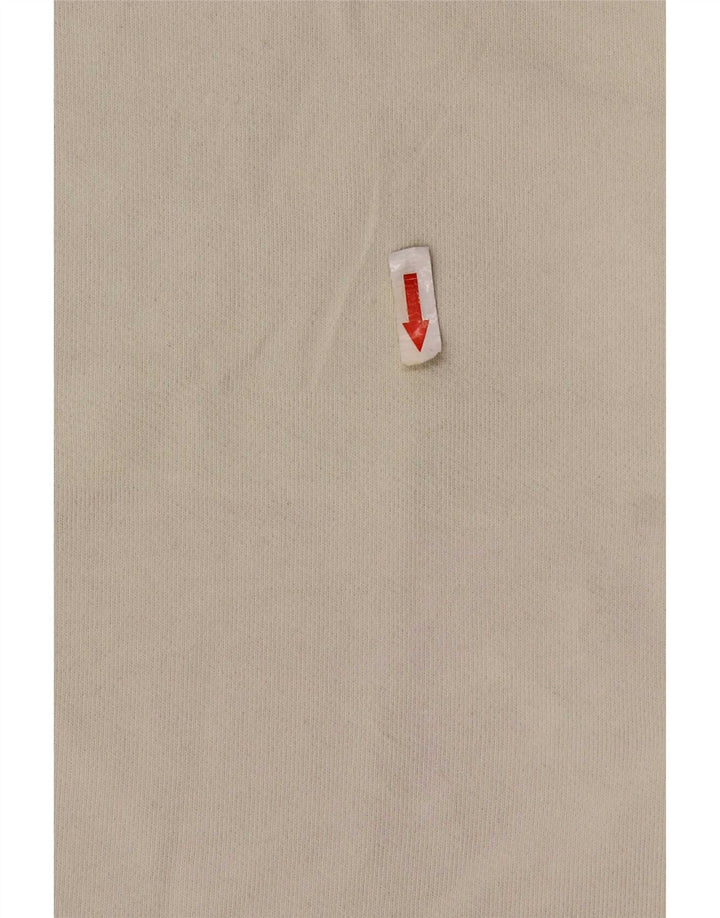 Levi's Mens Graphic Hoodie Jumper Medium White Cotton