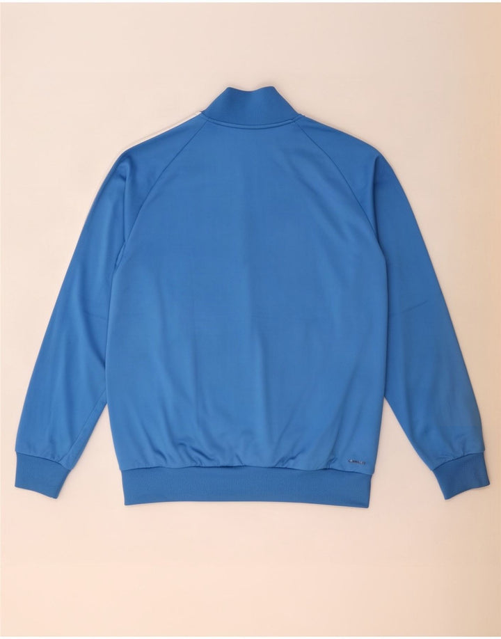 Adidas Mens Clima 365 Tracksuit Top Jacket Medium Blue Polyester