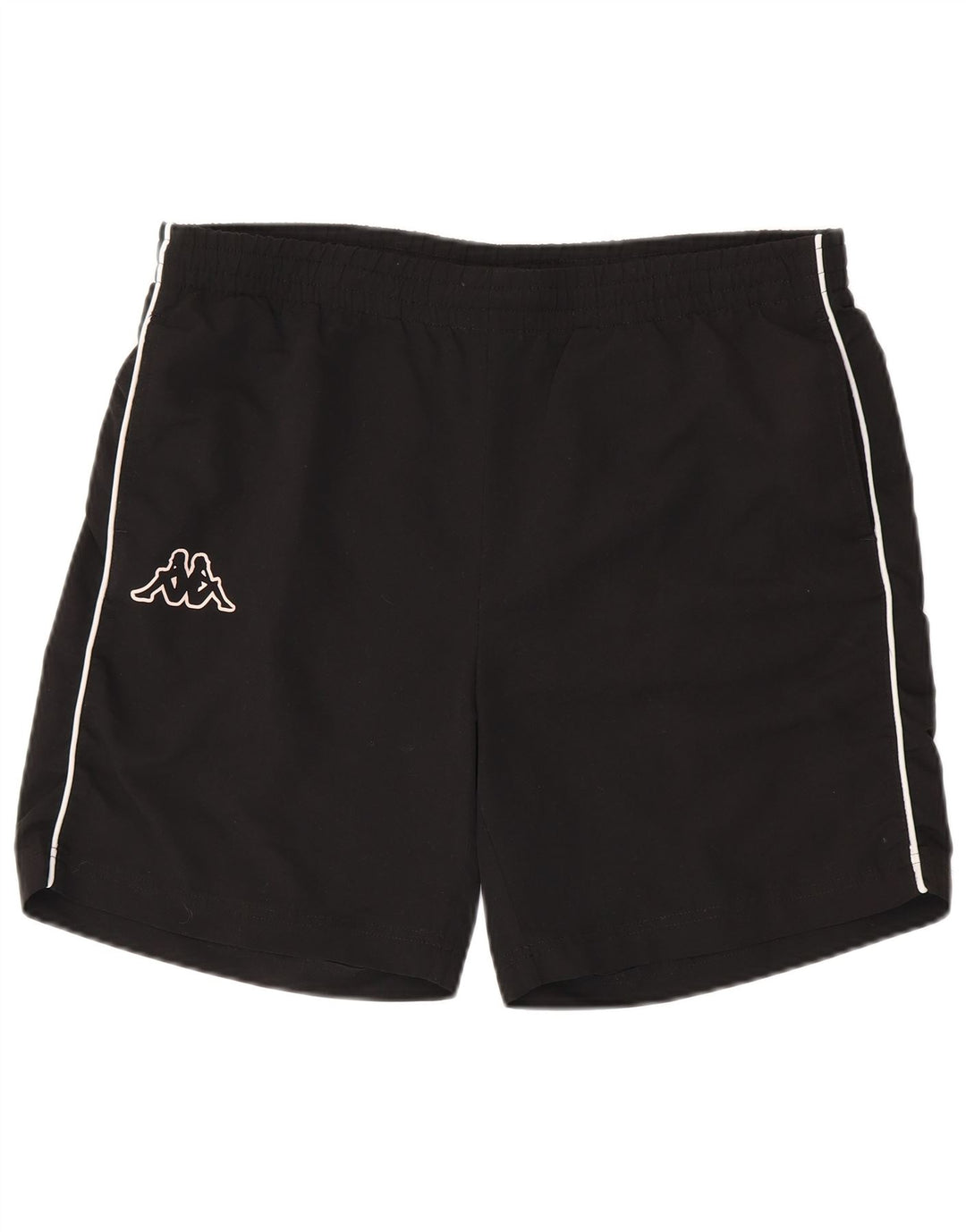 KAPPA Mens Sport Shorts Large  Black Polyester