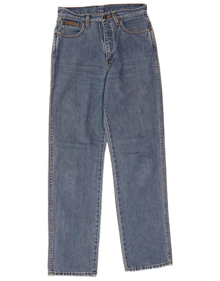 WRANGLER Mens Straight Jeans W28 L30 Blue Cotton