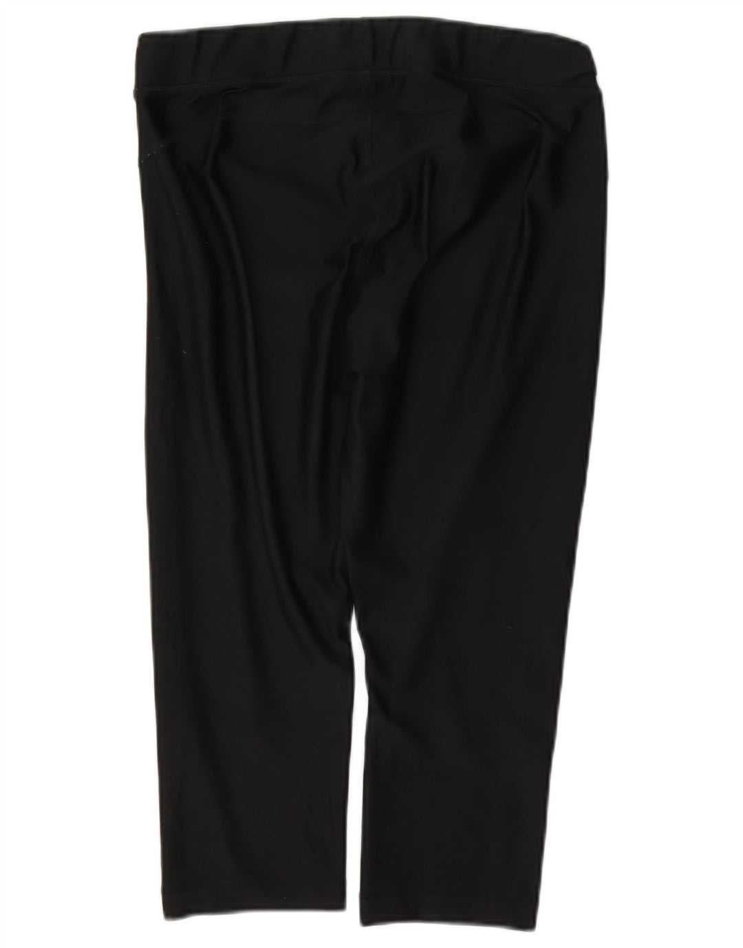 Under Armour Womens Capri Leggings UK 16 Large Black Polyester