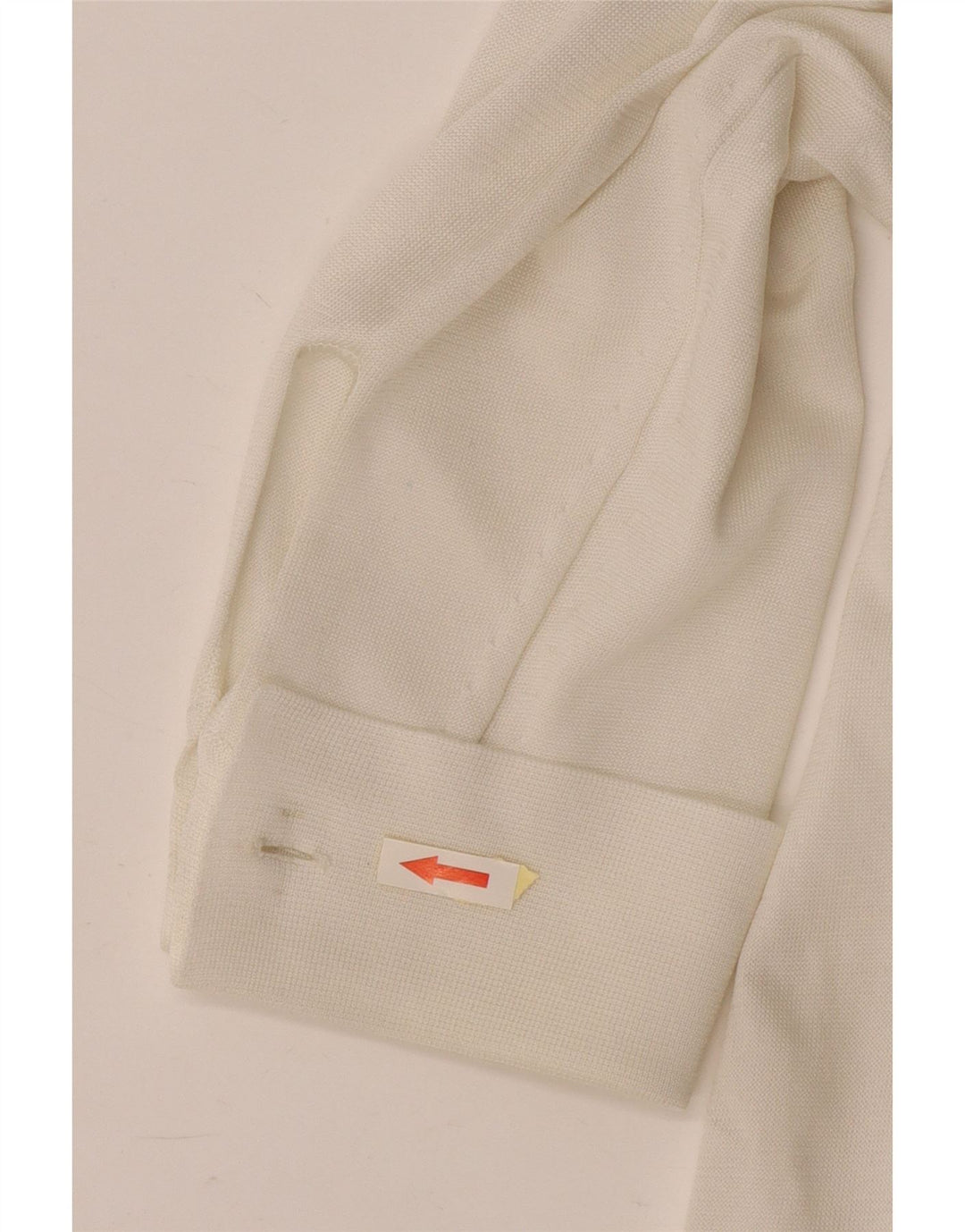 Vintage Womens Oversized Long Sleeve Blouse Top UK 16 Large White