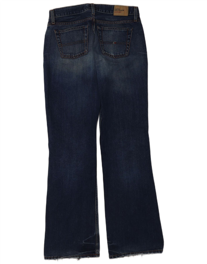 Tommy Hilfiger Womens Flared Jeans W29 L32 Blue Cotton