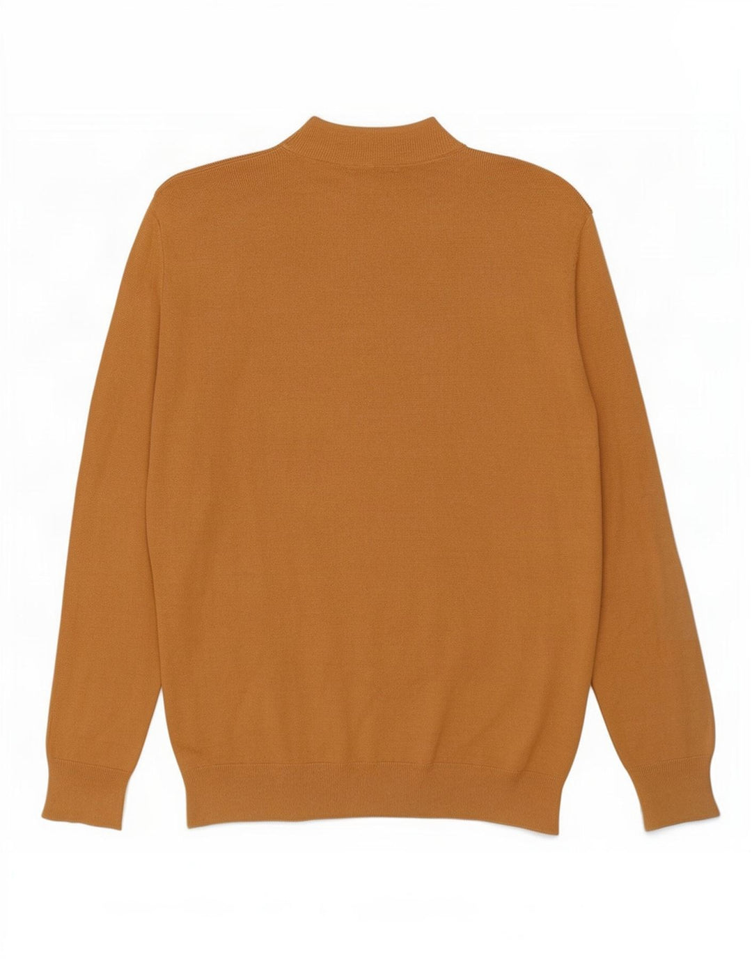 Zara Mens Turtle Neck Jumper Sweater Small Beige Viscose