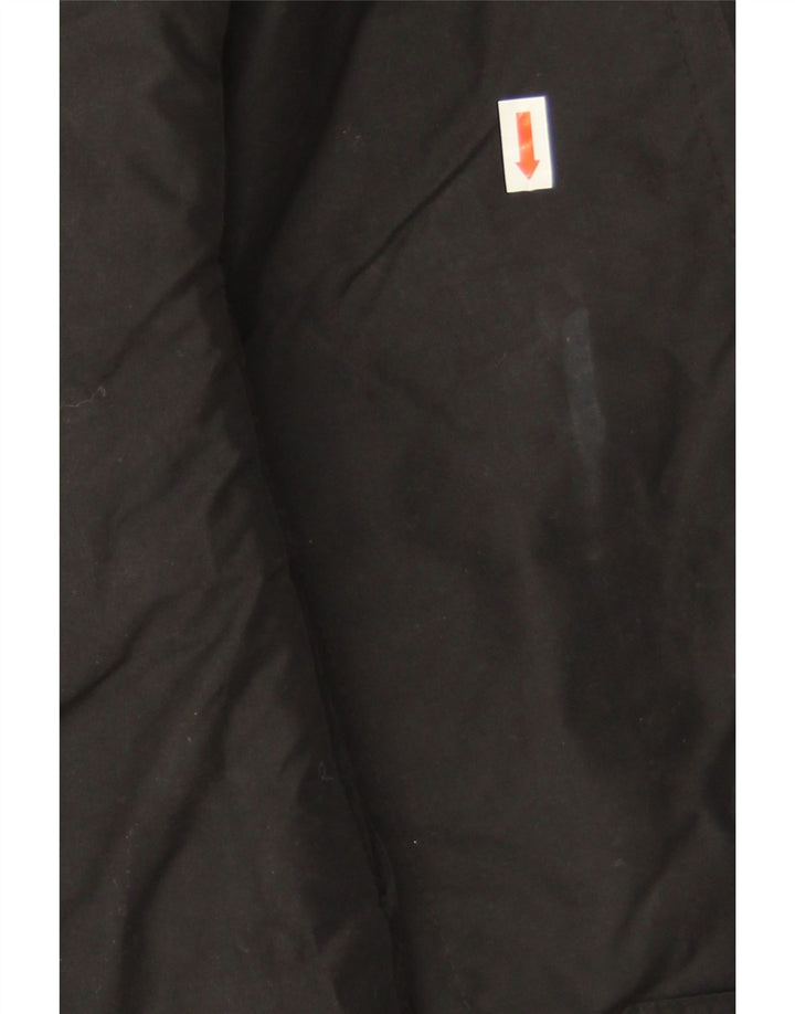 Levi's Womens Oversized Windbreaker Jacket UK 10 Small Black Polyester