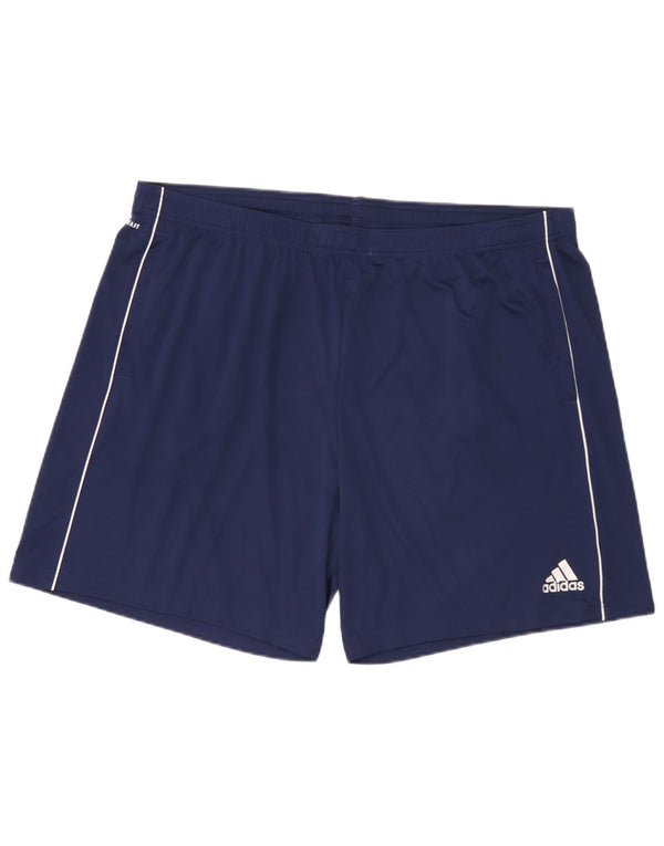 Adidas Mens Aeroready Sport Shorts 3XL Navy Blue Polyester