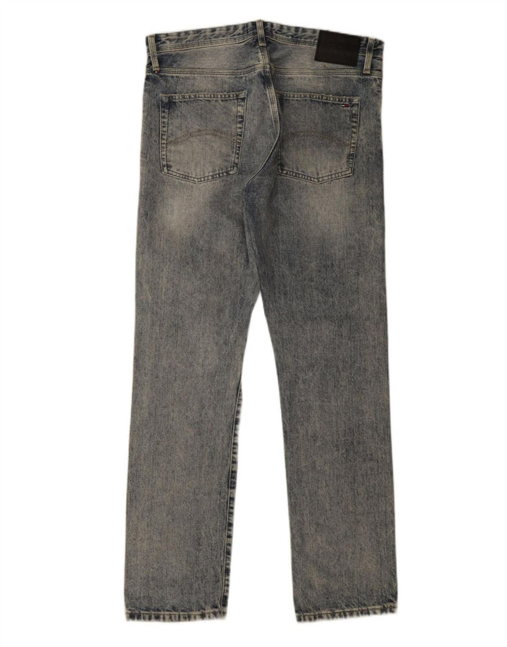 Tommy Hilfiger Mens Straight Jeans W34 L34 Blue