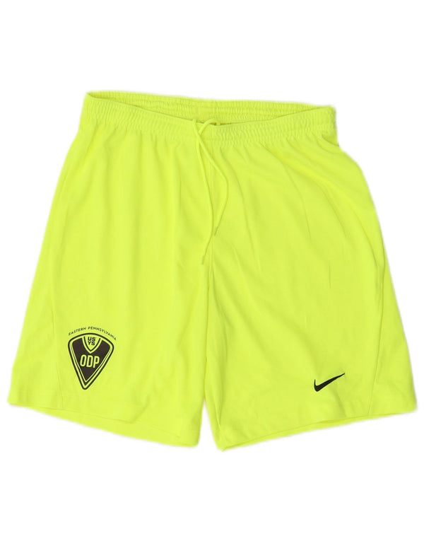 Nike Mens Sport Shorts Small Green Polyester