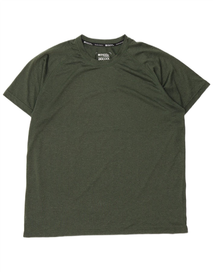 Mountain Warehouse Mens IsoCool T-Shirt Top XL Green