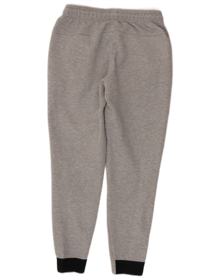 Adidas Mens Tracksuit Trousers Joggers Small Grey Cotton