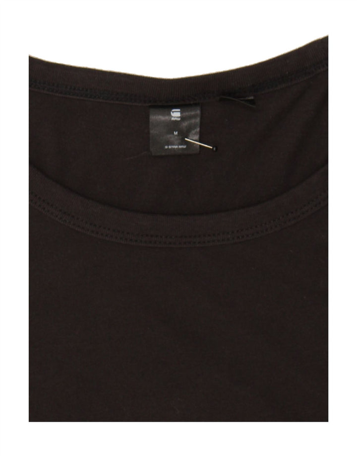 G-STAR Womens Top Long Sleeve UK 14 Medium Black Cotton Vintage G-Star and Second-Hand G-Star from Messina Hembry 
