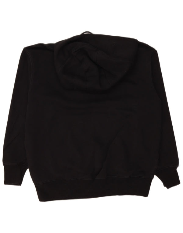 Nike Mens Hoodie Jumper Small Black Cotton