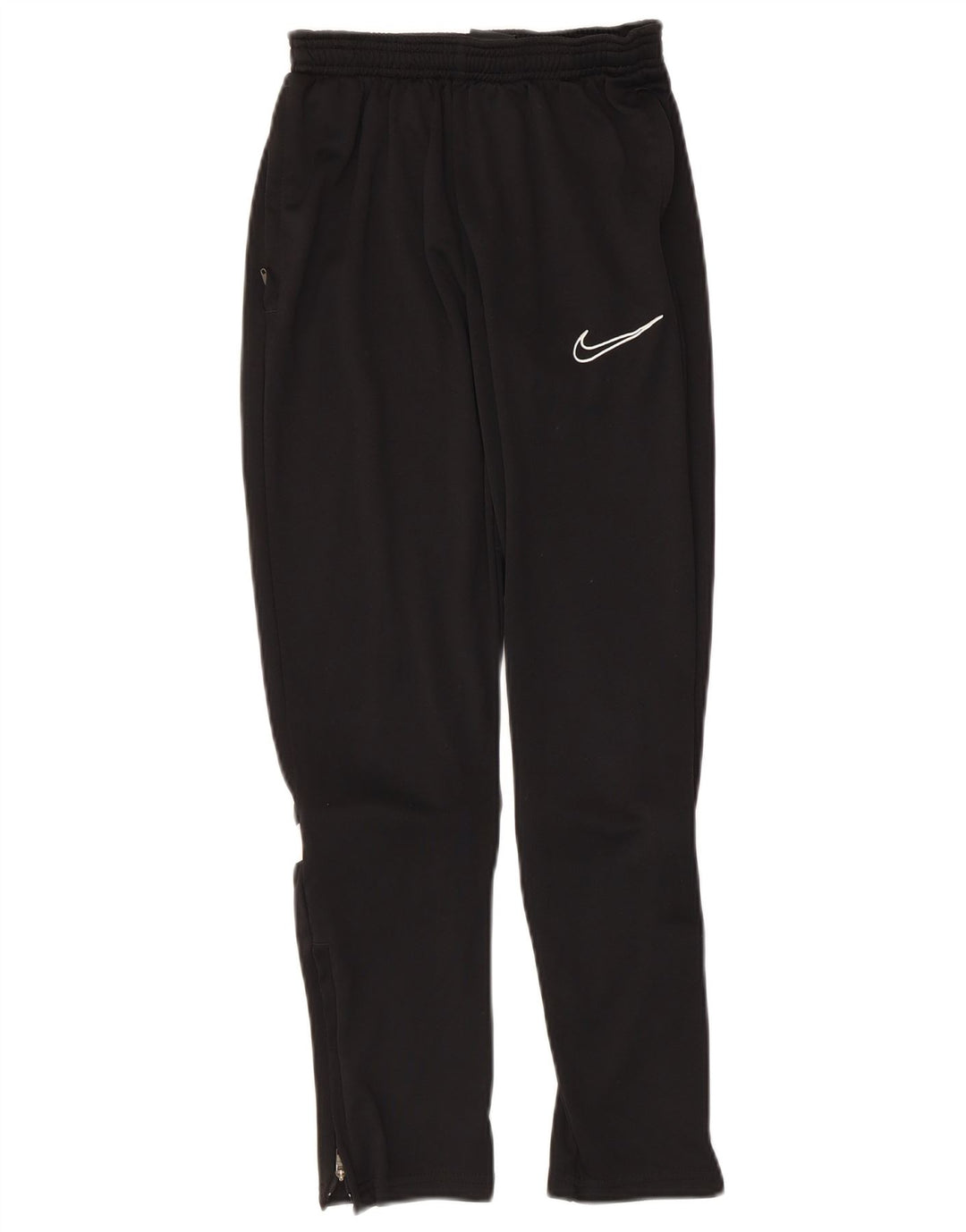 Nike Boys Tracksuit Trousers 12-13 Years Large Black Colourblock Polyester