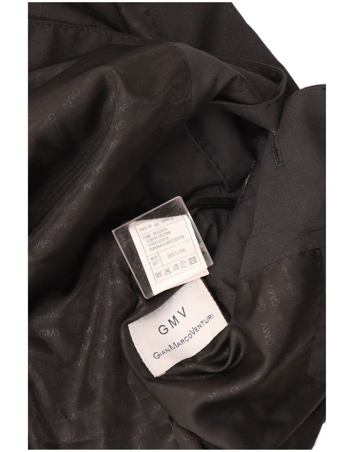 Gian Marco Venturi Mens 2 Button 2 Piece Suit IT 48 Medium W32 L26 Grey