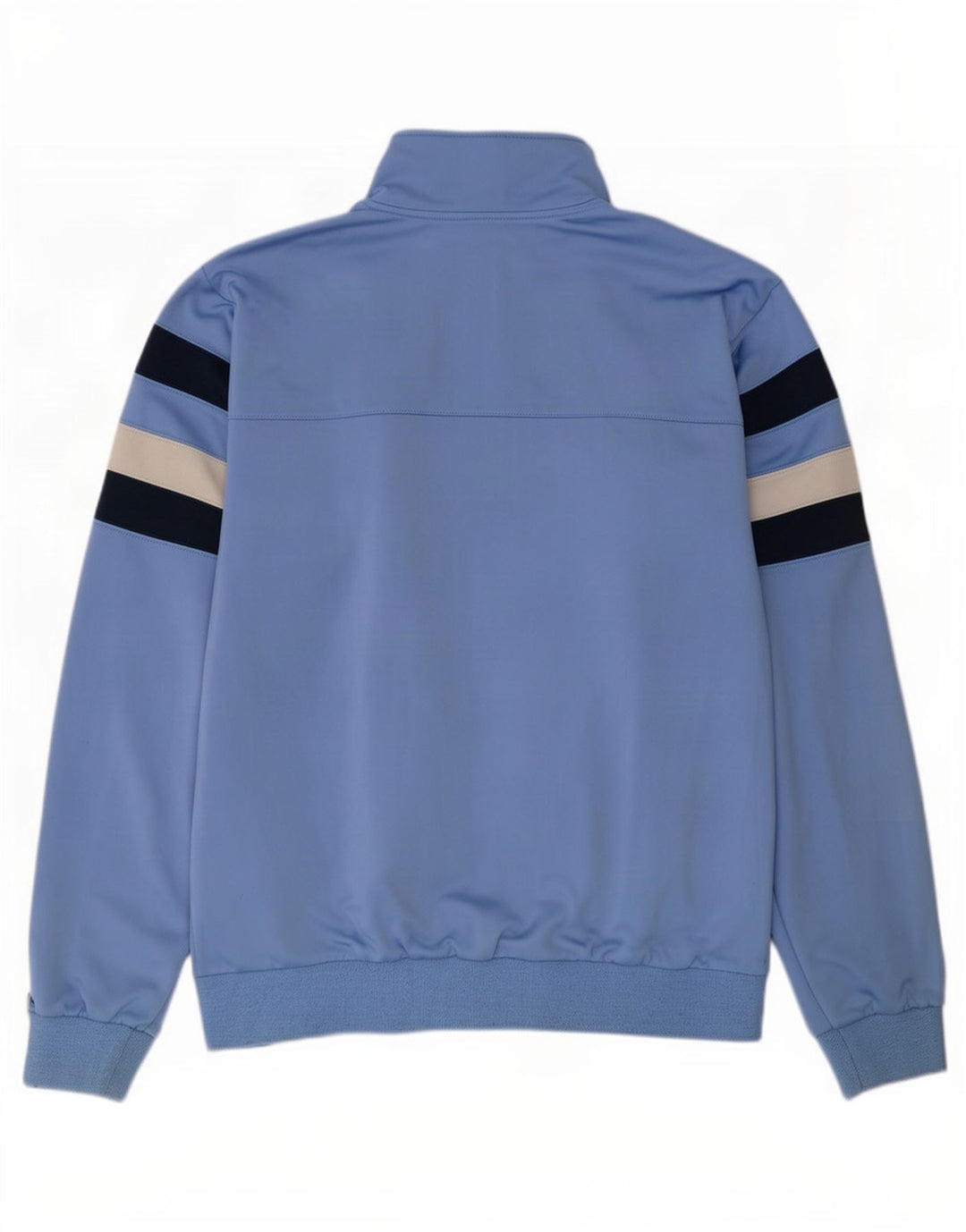 Asics Mens Tracksuit Top Jacket XL Blue Colourblock Polyester
