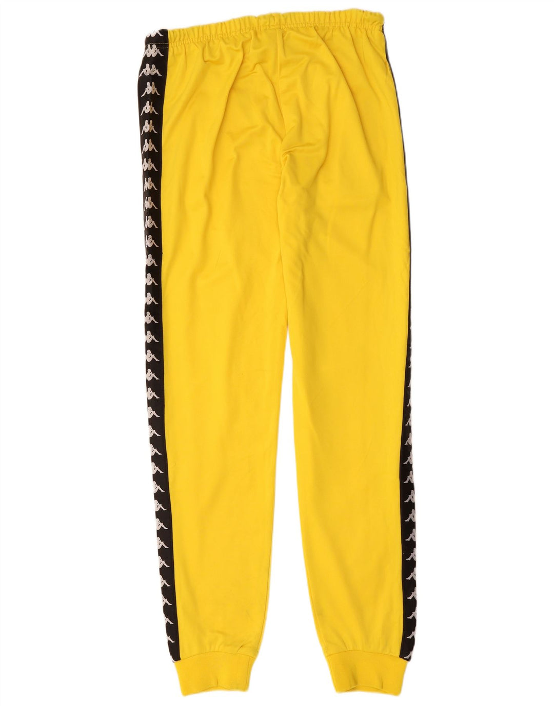 KAPPA Mens Graphic Tracksuit Trousers Joggers XL  Yellow Colourblock
