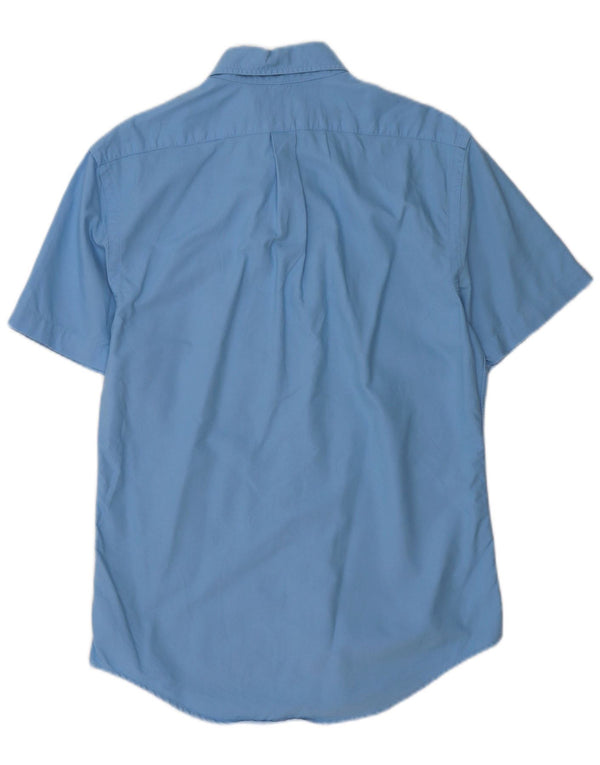 Ralph Lauren Mens Short Sleeve Slim Fit Polo Shirt Medium Blue Cotton
