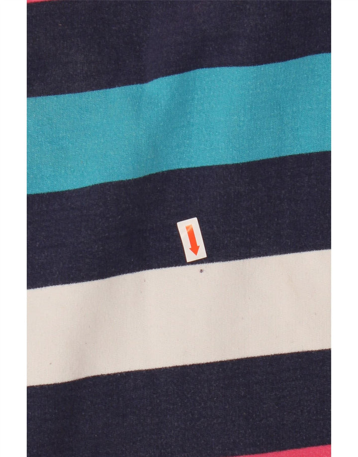 ANIMAL Womens Sweatshirt Jumper UK 10 Small Multicoloured Striped