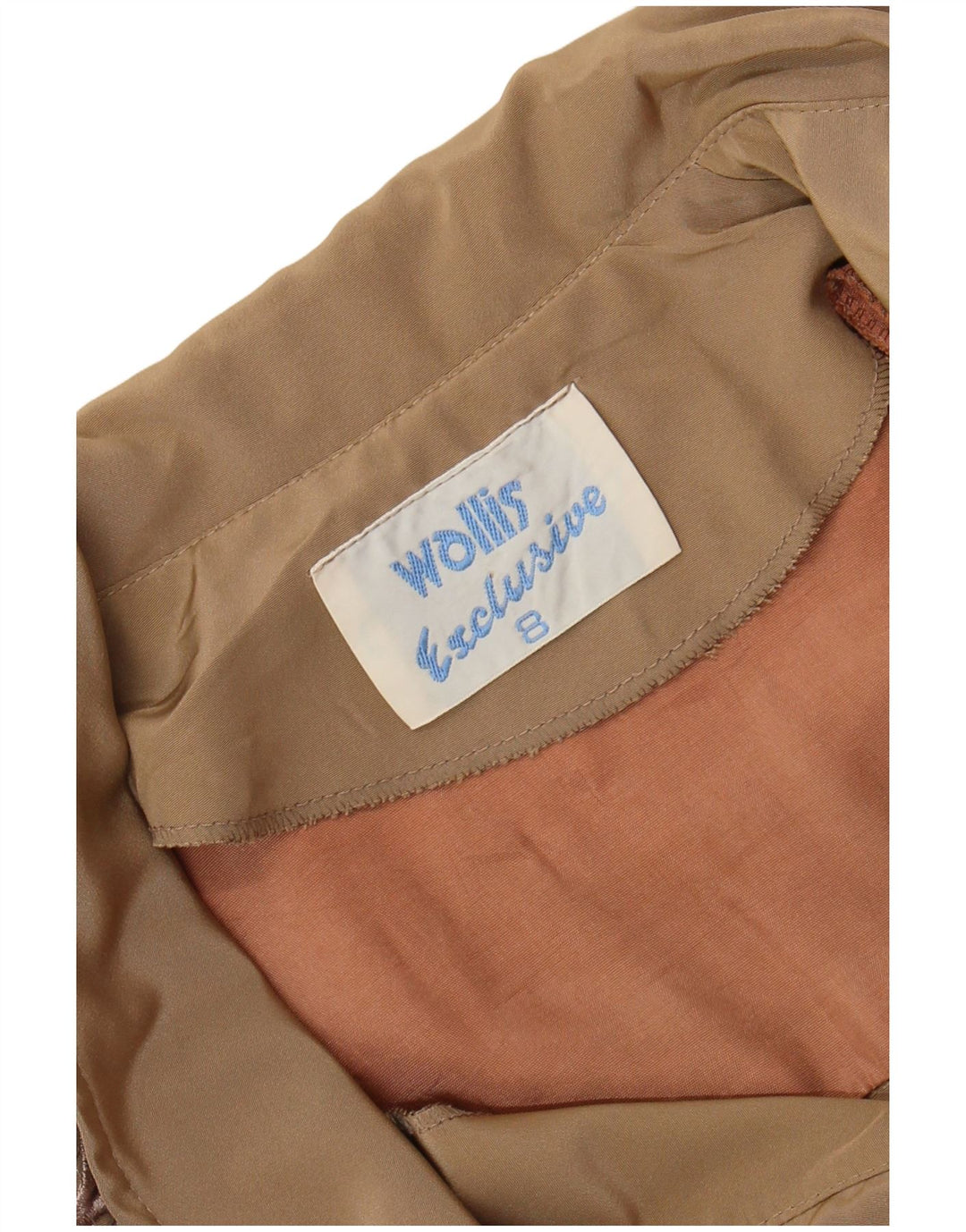 WALLIS Womens Long Sleeve Maxi Dress US 8 Medium Beige