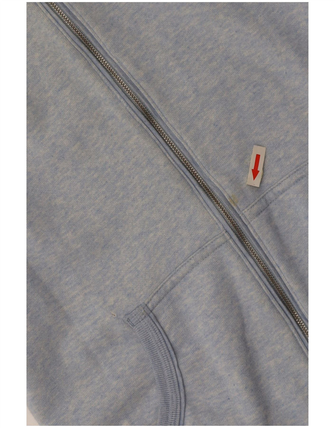 CHAMPION Womens Heritage Classics Zip Hoodie Sweater UK 10 Small Blue