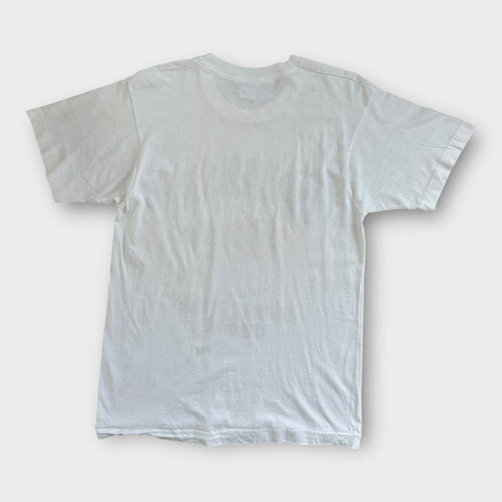 Vintage Kansas basketball graphic tee - large