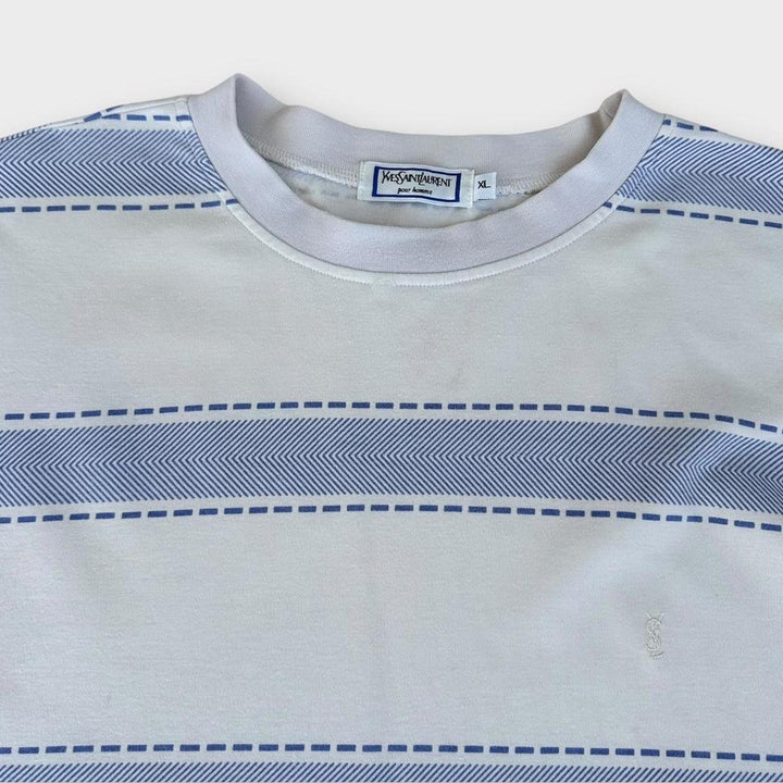 Vintage YSL patterned tee - XL