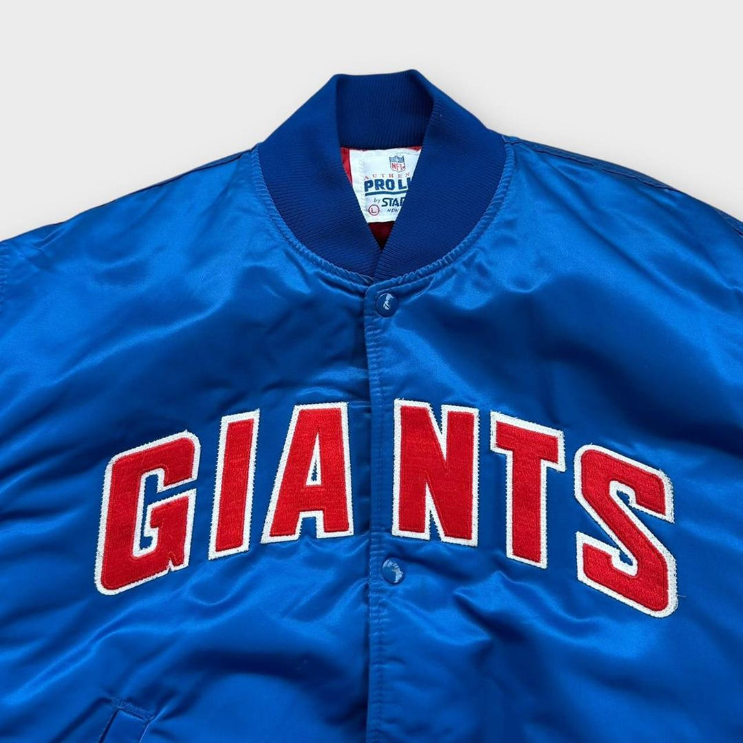 New York giants Starter bomber jacket - large