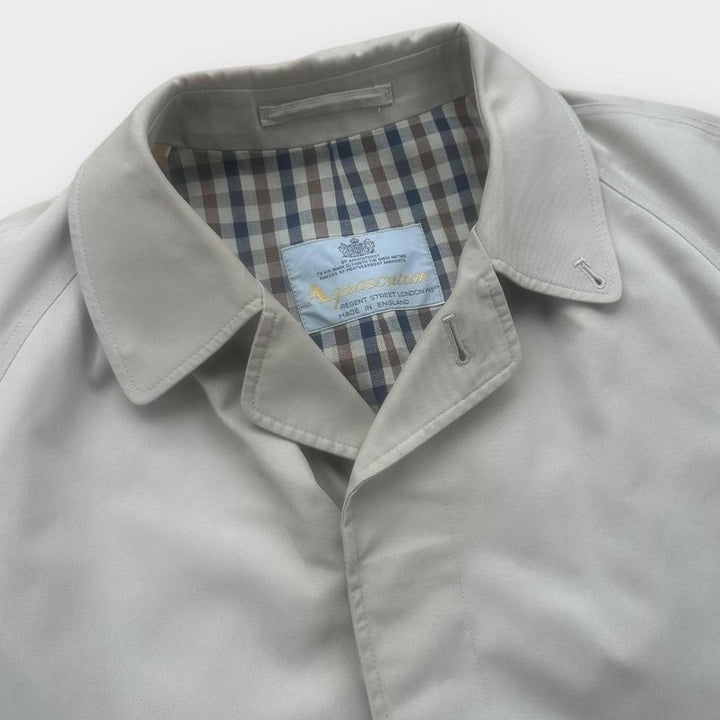 Aquascutum trench coat - large (check measurements)