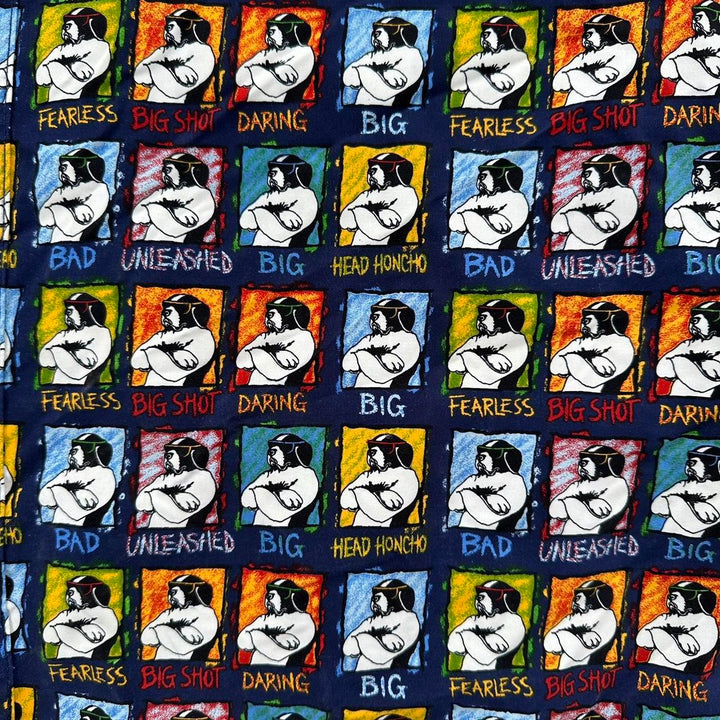 Big dogs all over print shirt - Large