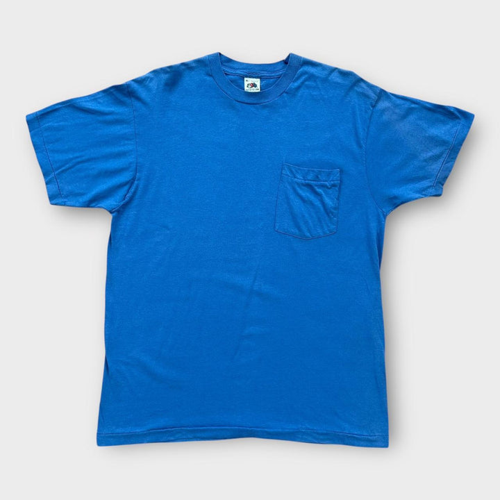 Single stitch blank pocket tee - XL (fits like a large)