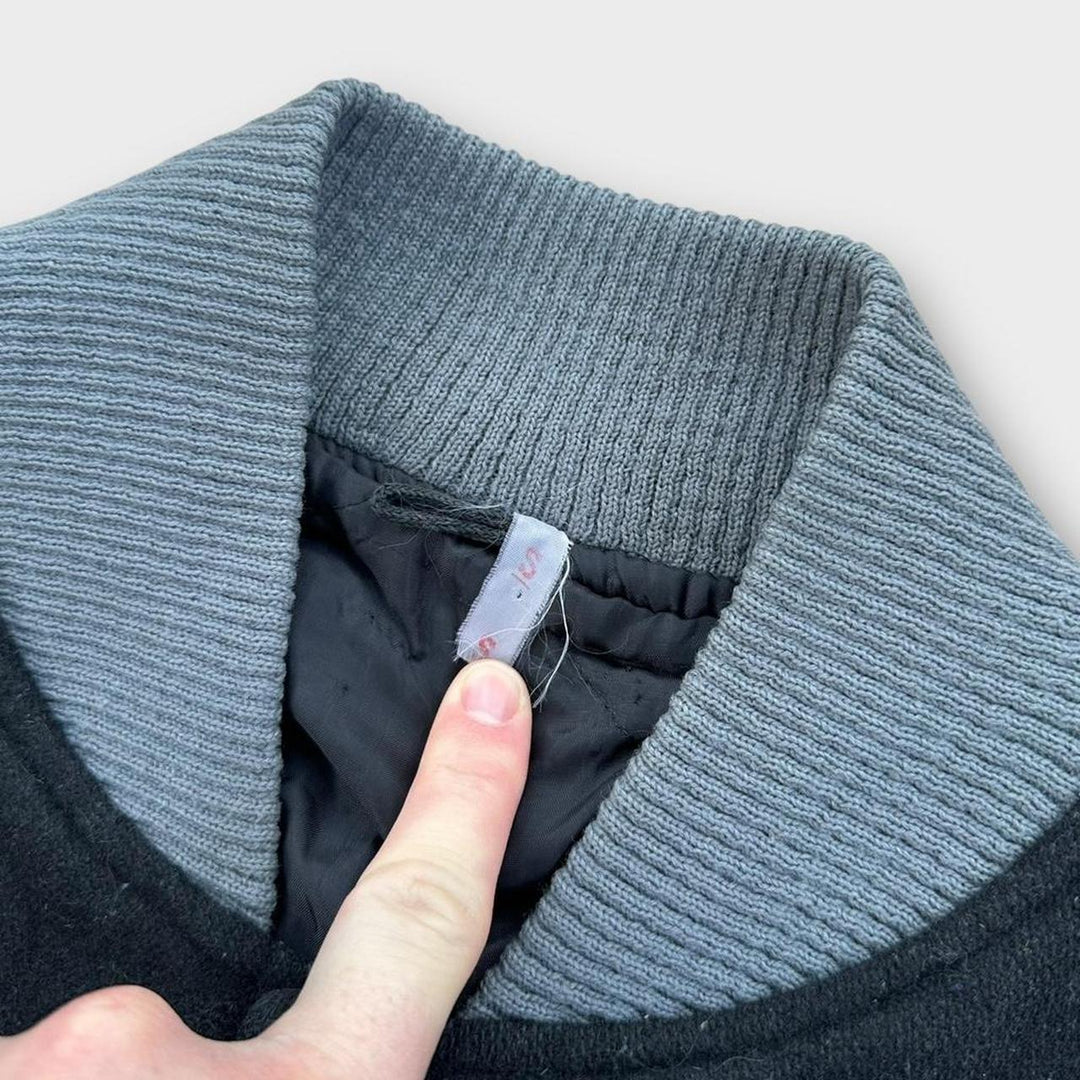 Vintage motocross bomber jacket - small